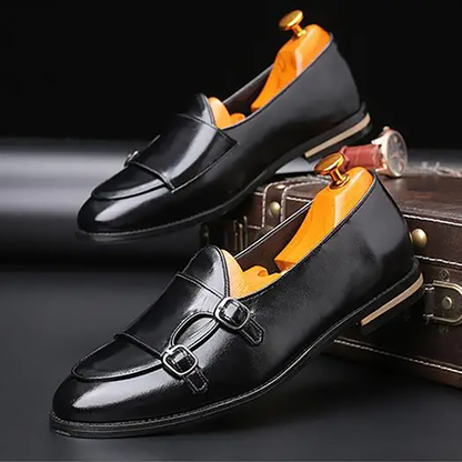 Cap Toe Monk Strap Loafer