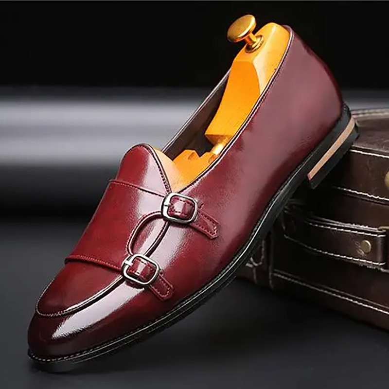 Cap Toe Monk Strap Loafer