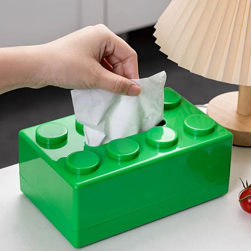 Building Box Tissue Holder