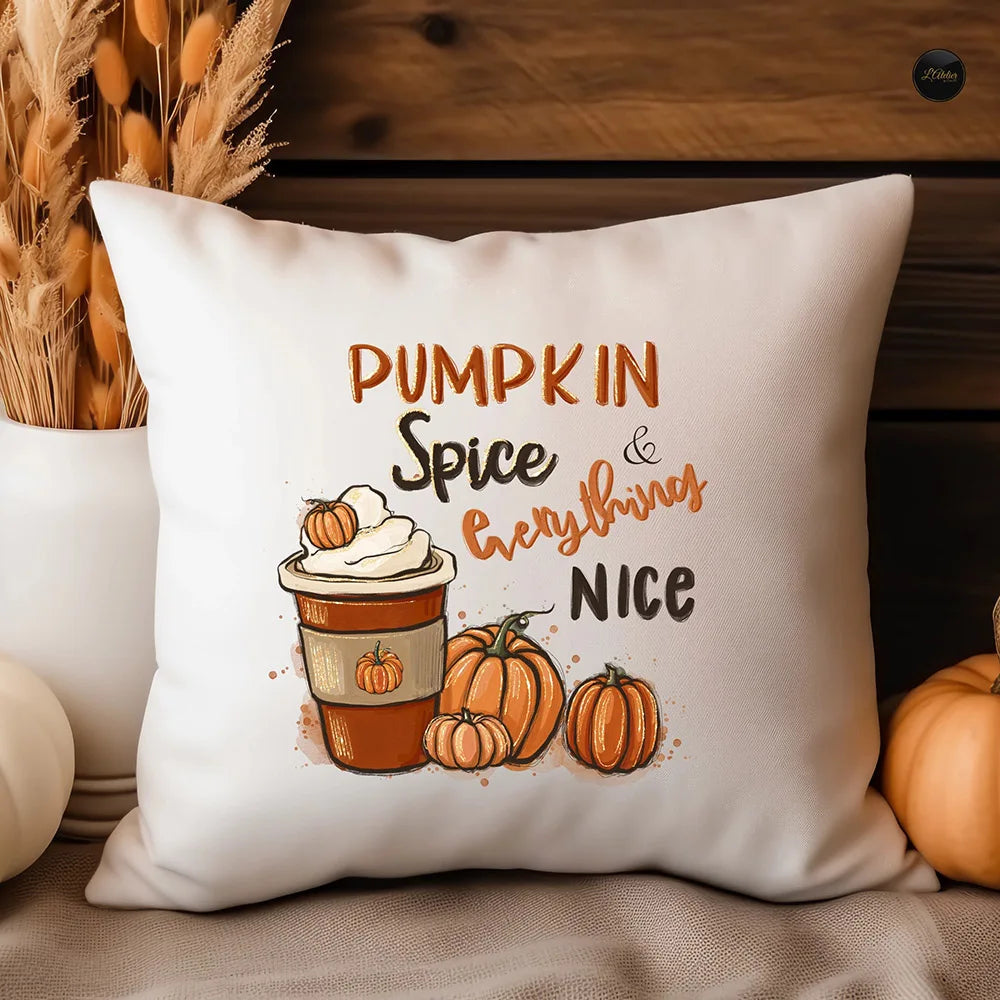 Fall Design Pillow Cover