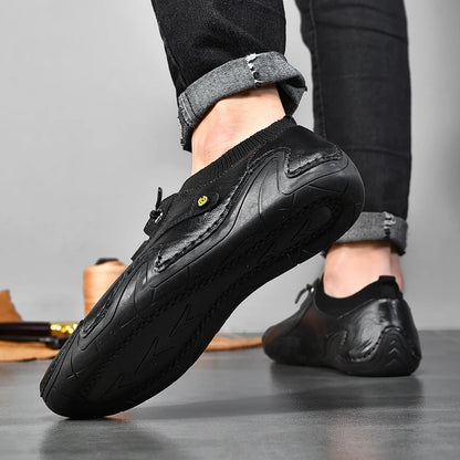 Slip-on Leather Loafer