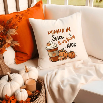 Fall Design Pillow Cover