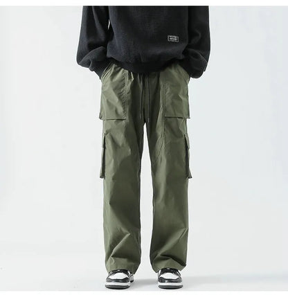 Drawstring Cargo Pants