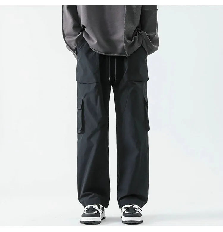 Drawstring Cargo Pants