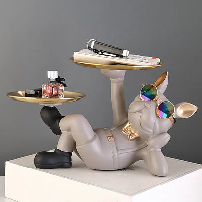 Milo Bulldog Sculpture Modern Creative