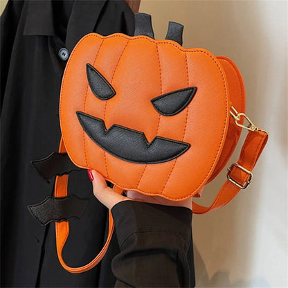 Halloween Pumpkin Crossbody Bag