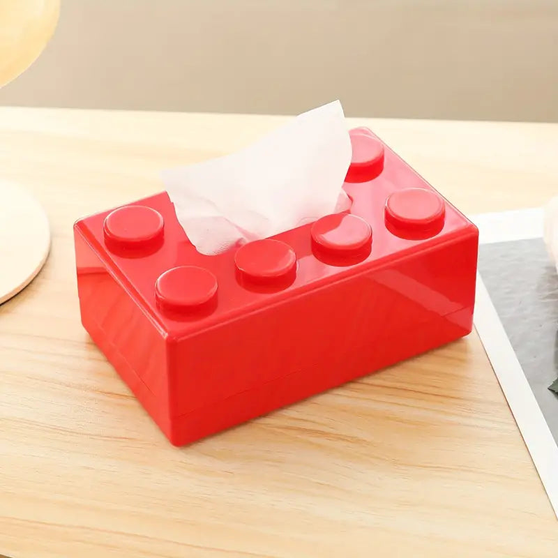 Building Box Tissue Holder