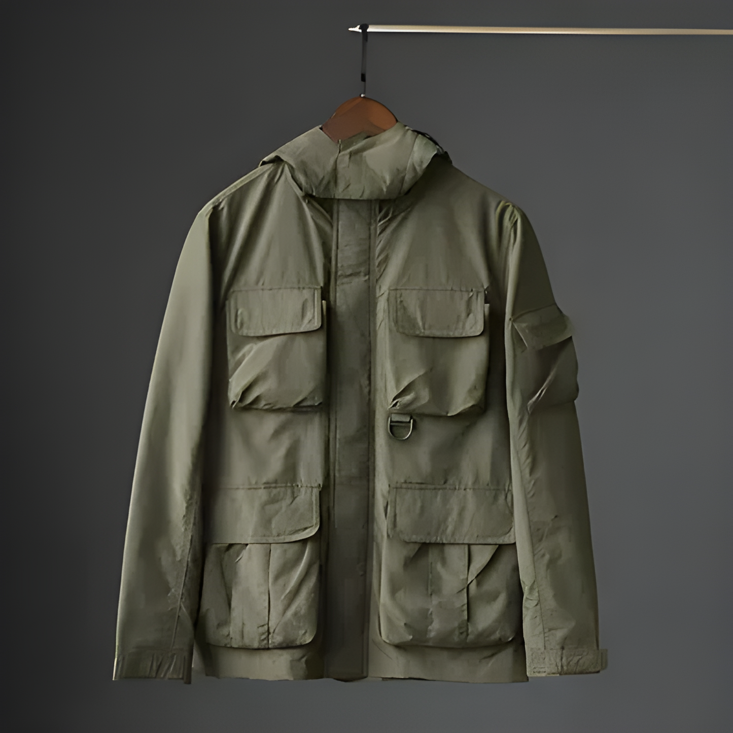 All-Weather Tactical Cargo Jacket
