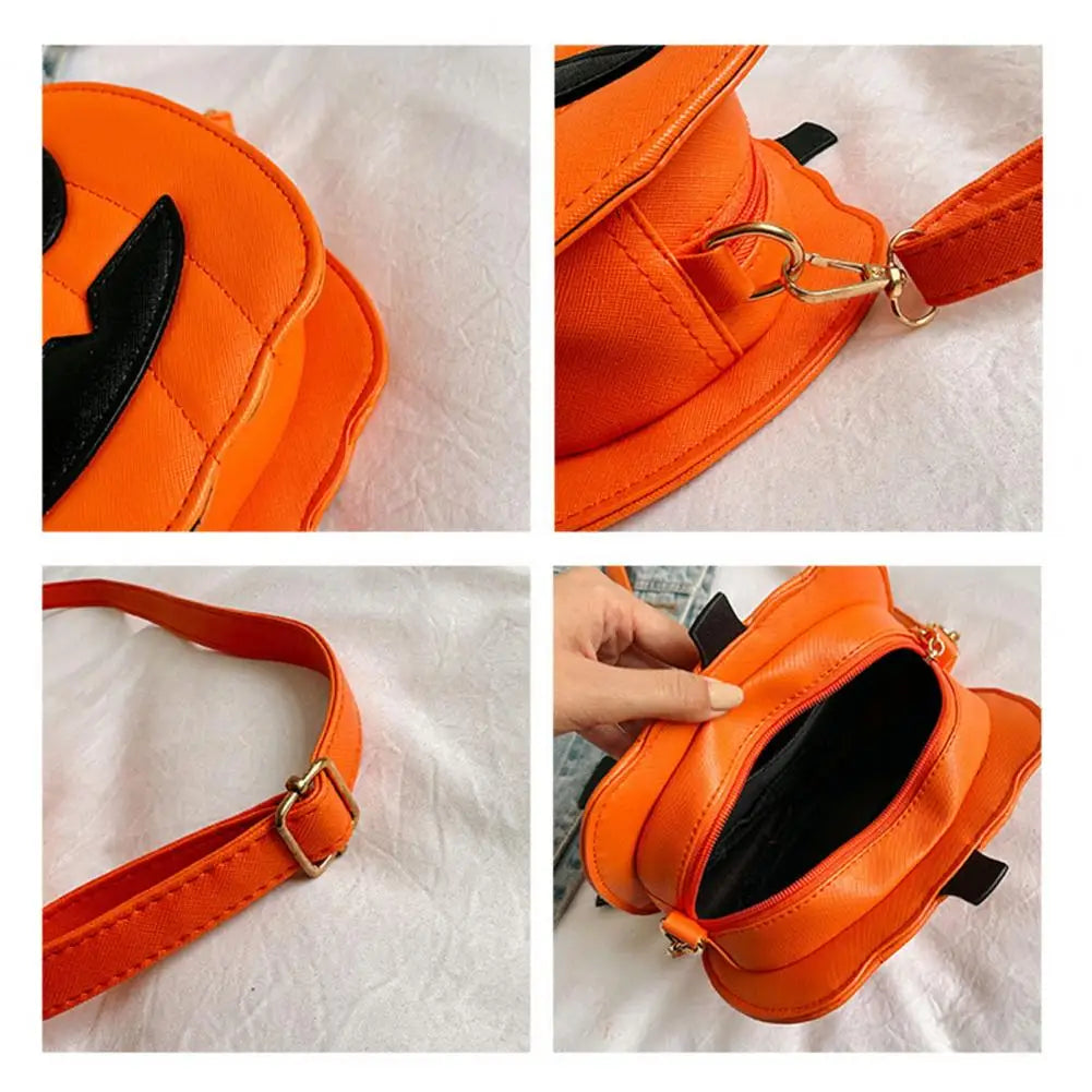 Halloween Pumpkin Crossbody Bag