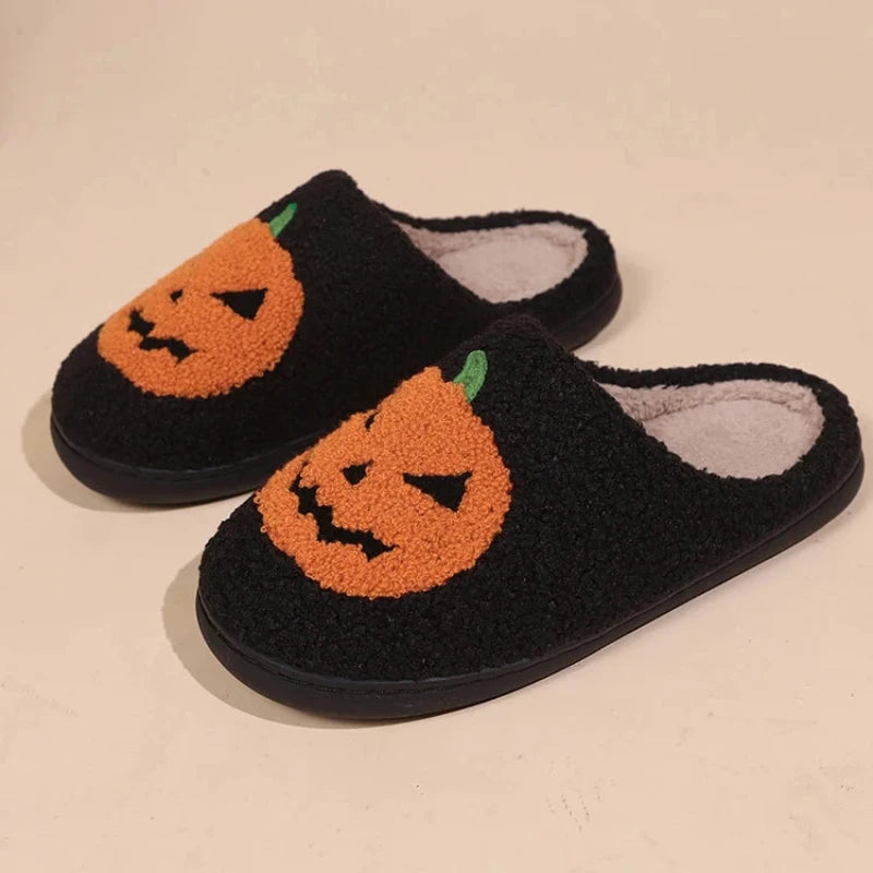 Halloween Pumpkin Slippers